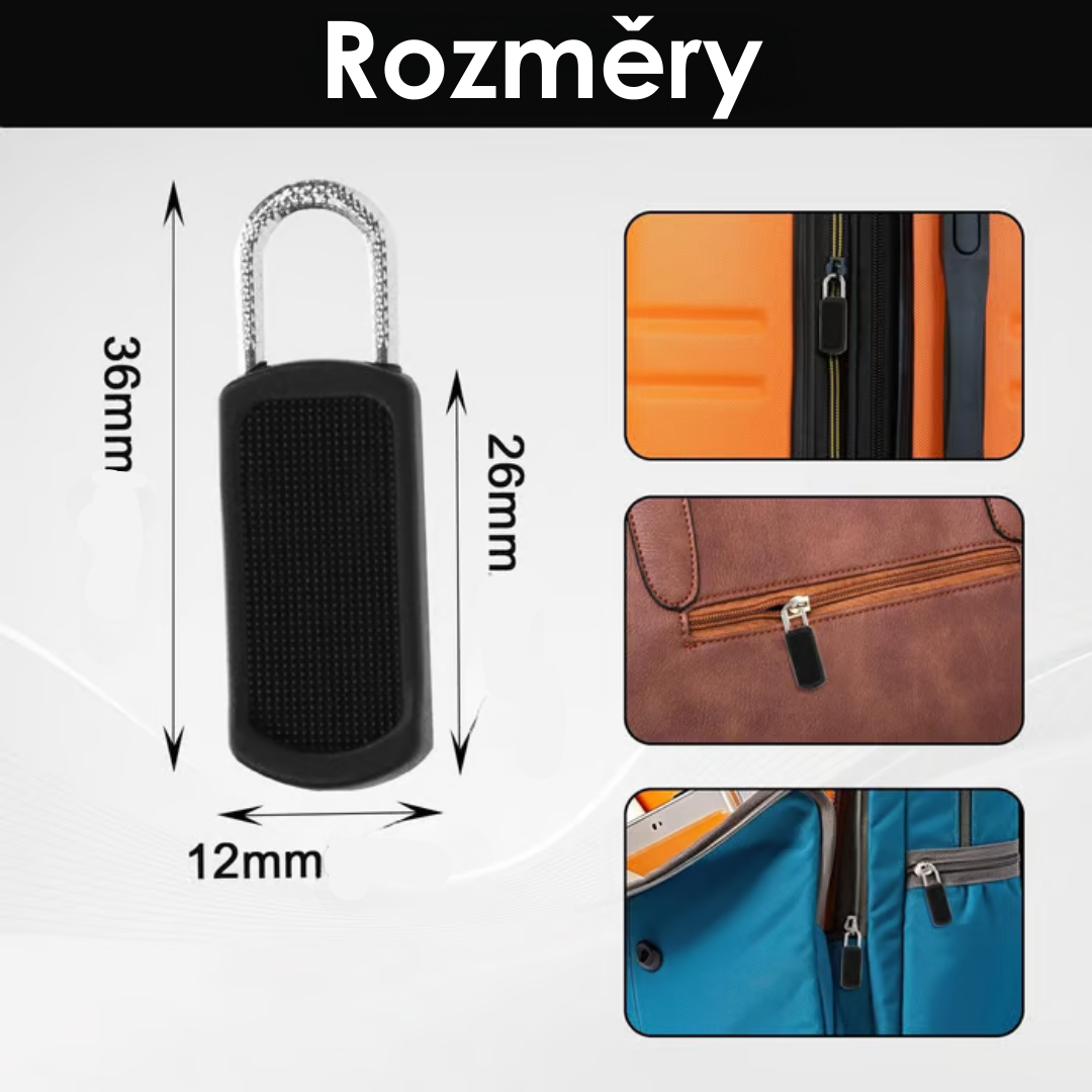 Univerzální nástavce na zip (sada 20 kusů)
