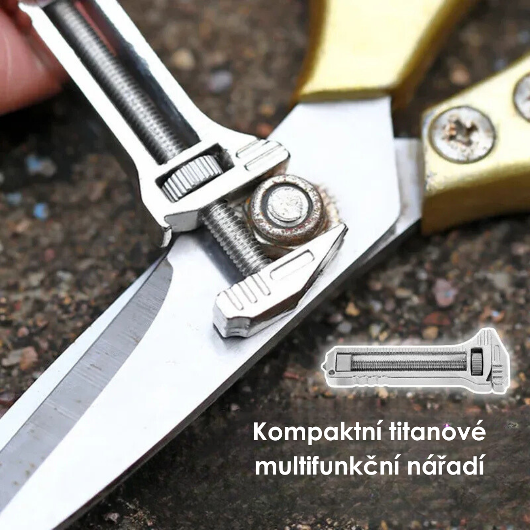 Titanový víceúčelový nástroj