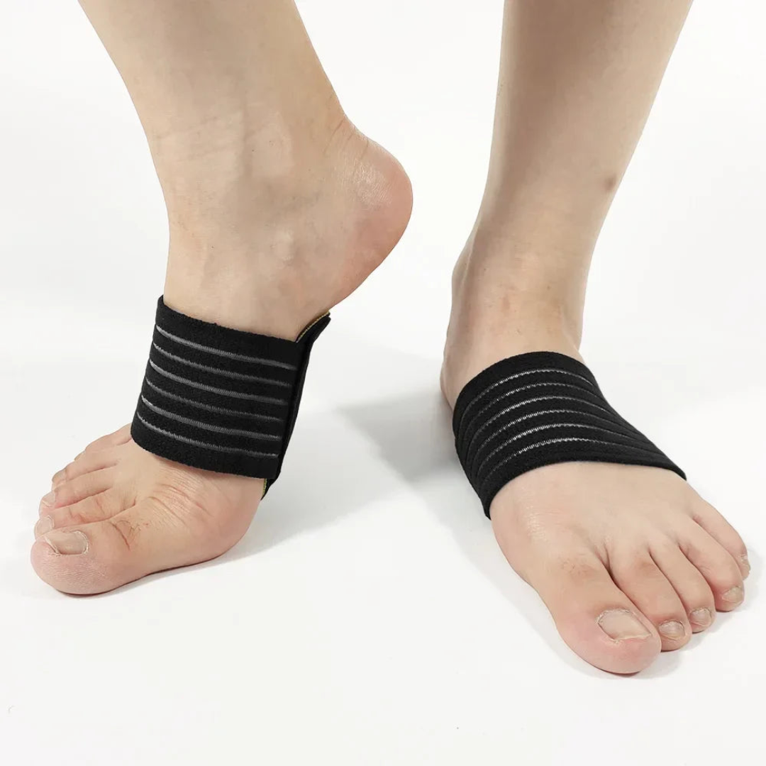 Elastická bandáž pro podporu nohou