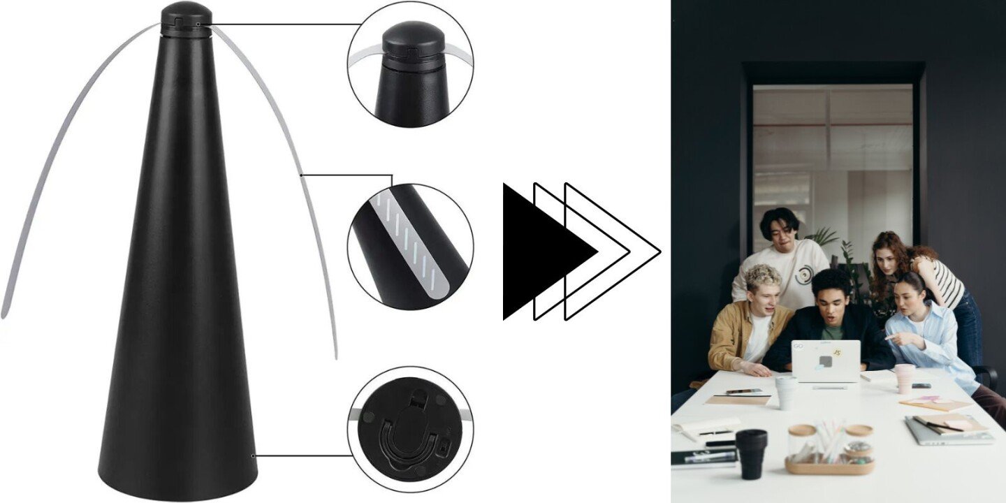 Chytrý ventilátor proti hmyzu