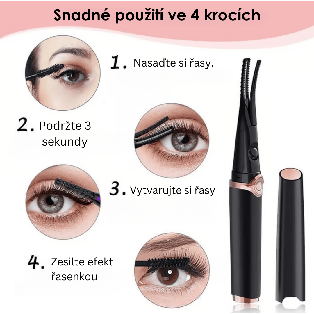 Přesná kulma na řasy