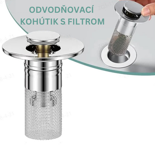 Odtoková Zátka s Filtrem (1+1 GRATIS)