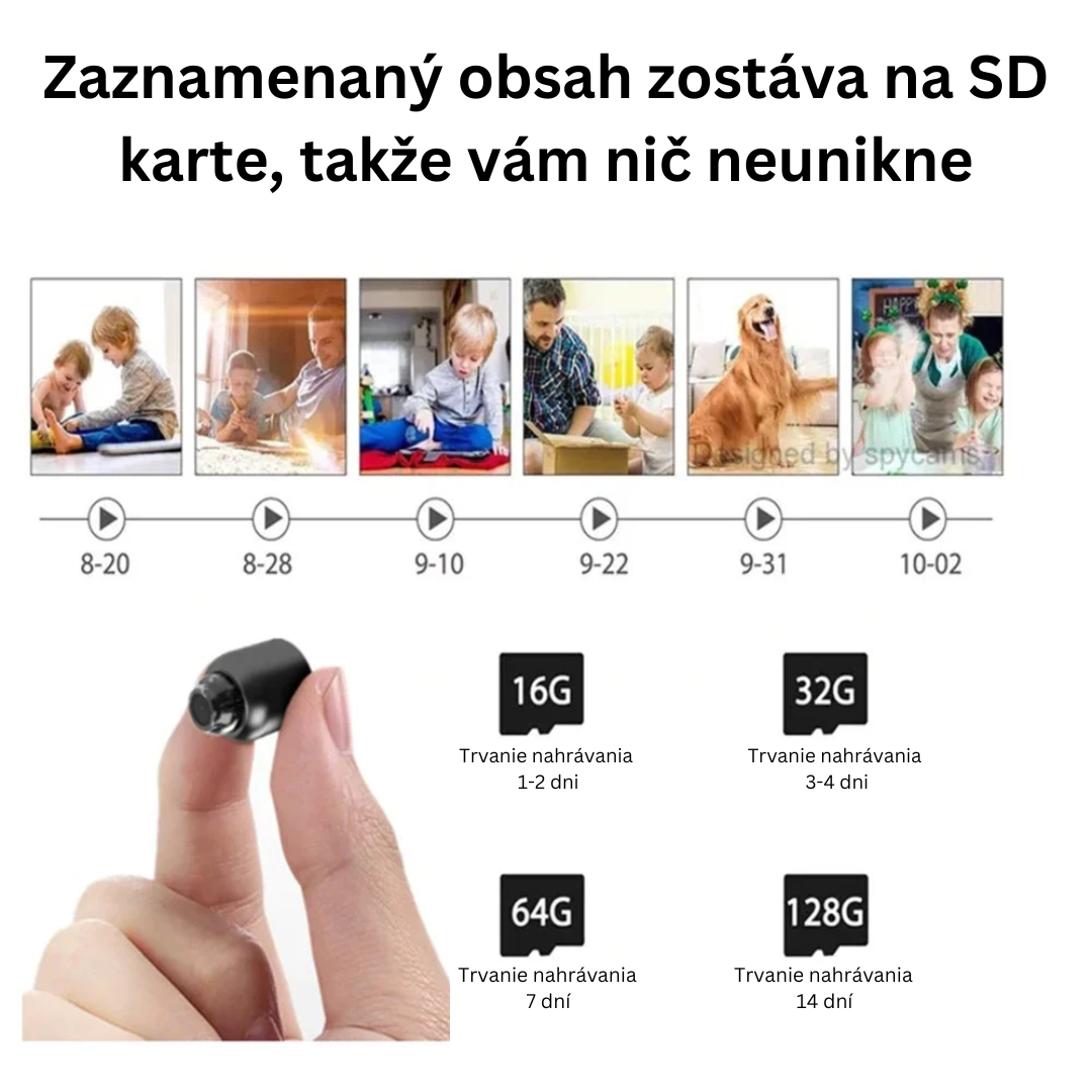 Mini 5G WiFi kamera 1080P FULL HD