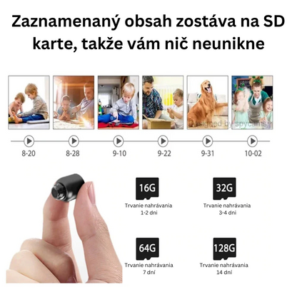 Mini 5G WiFi kamera 1080P FULL HD