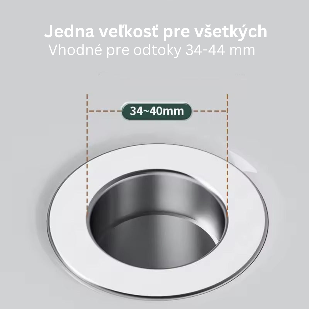 Odtoková Zátka s Filtrem (1+1 GRATIS)