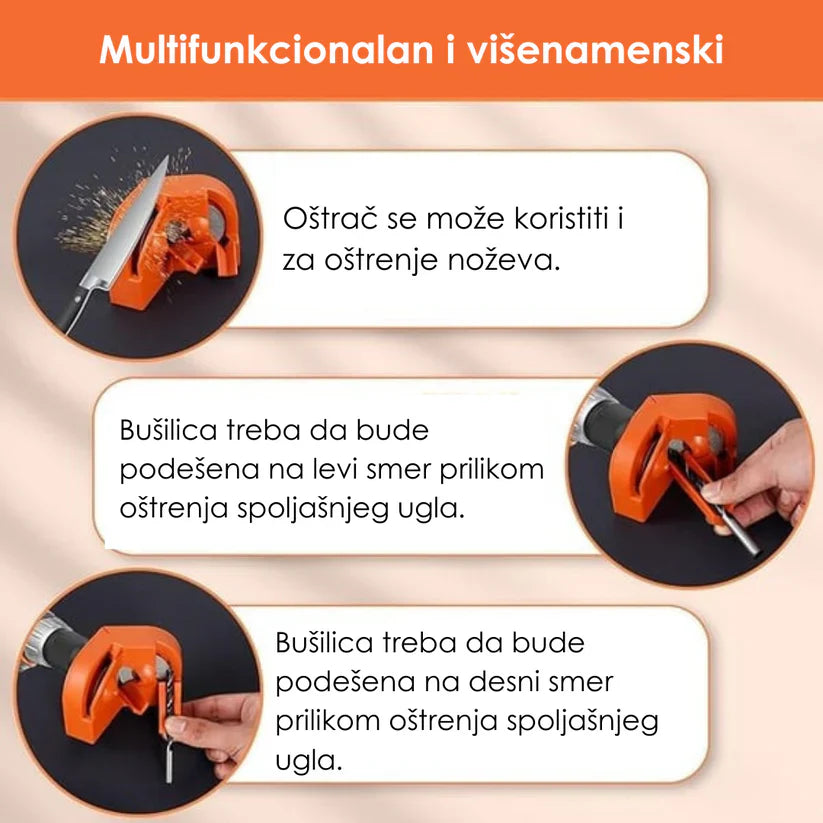 Sada naostřete vrtáky snadno a rychle! - AKCE