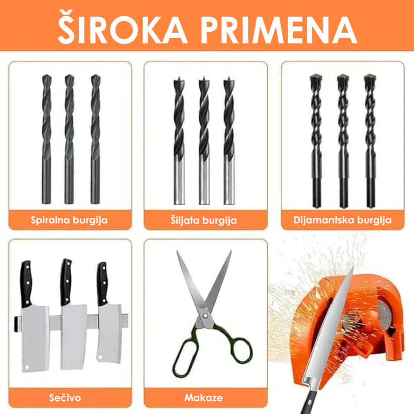 Sada naostřete vrtáky snadno a rychle! - AKCE