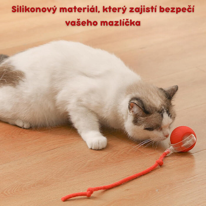 Chytrý interaktivní míček pro kočky