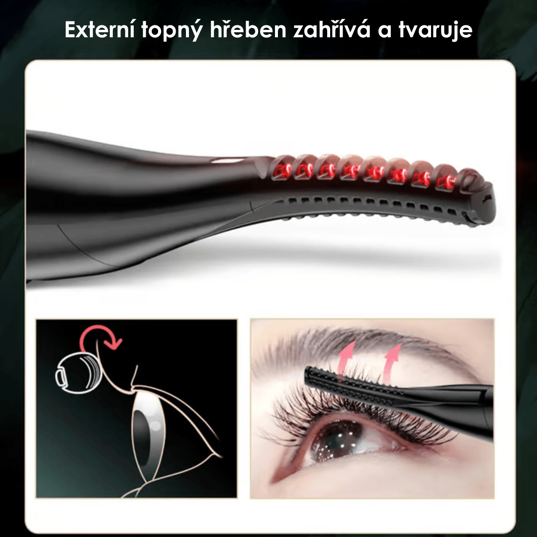 Přesná kulma na řasy