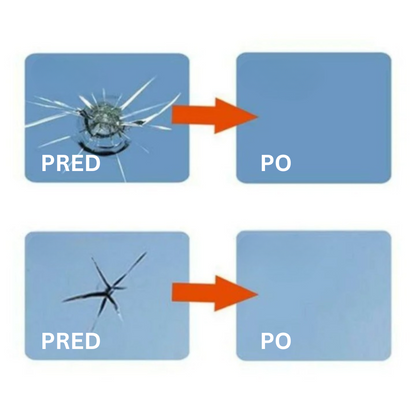 Souprava pro opravu skel