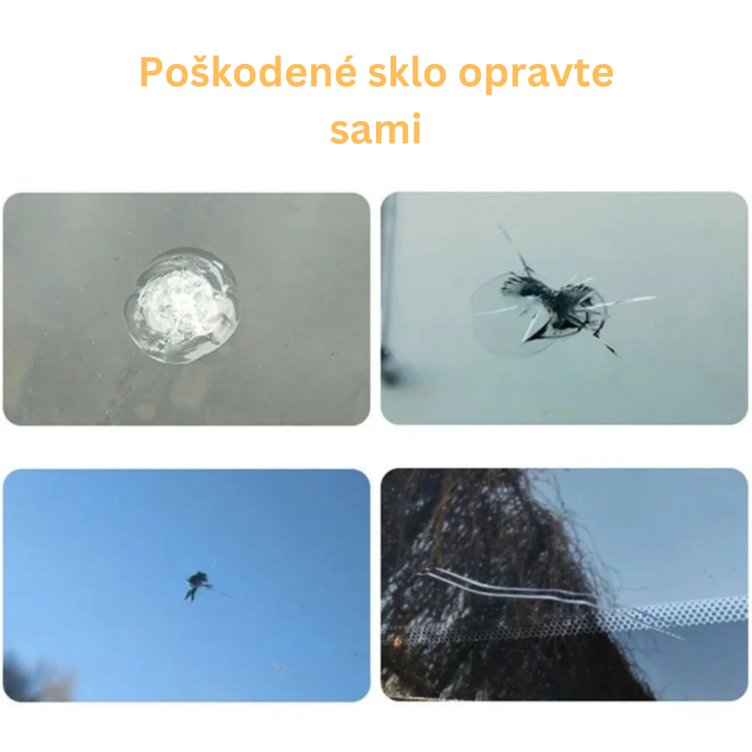 Souprava pro opravu skel