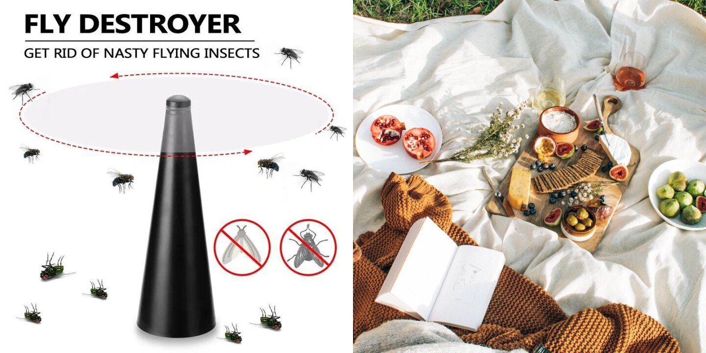 Chytrý ventilátor proti hmyzu