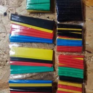 Tepelně smrštitelné bužírky – sada 850 ks
